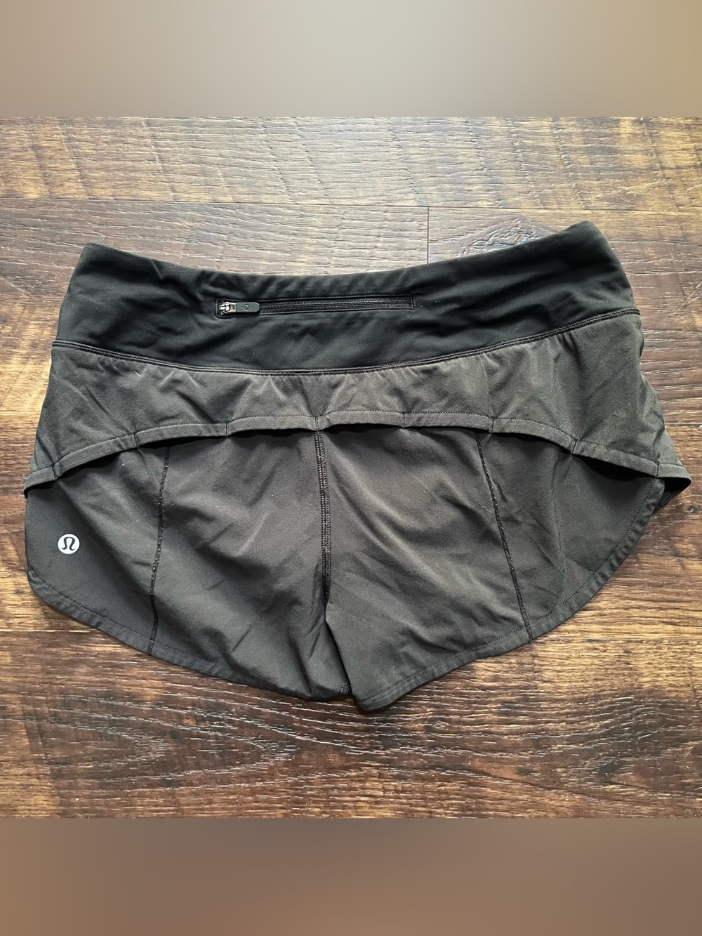 Lululemon Athletica speed up black 2.5” lined running shorts 4 W7AO6 *read!*